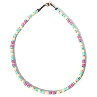 Da colar multicolorido material da gargantilha da liga teste padrão geométrico para a senhora