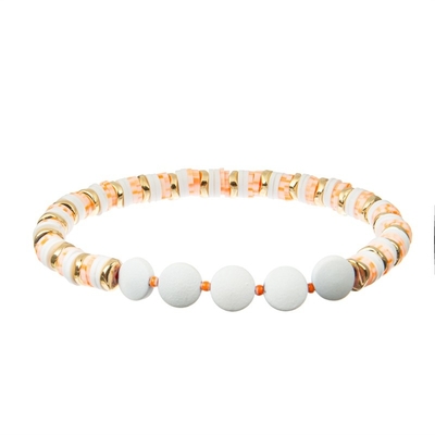 A forma Heishi do comprimido perla o bracelete
