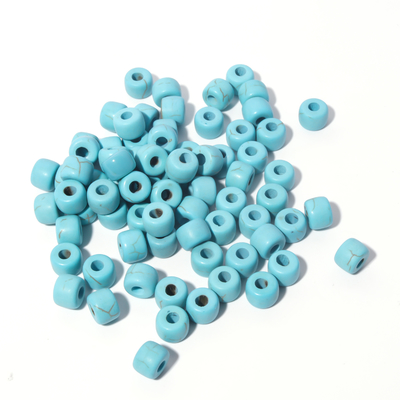 O forte de pedra preciosa de 100 cores perla 6*8mm*2.0 fura testes padrões de DIY com corda