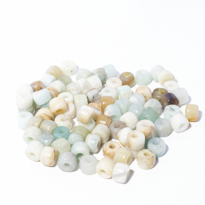 O forte de pedra preciosa de 100 cores perla 6*8mm*2.0 fura testes padrões de DIY com corda