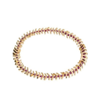 Hematita Crystal Bracelets elástico da seta, braceletes frisados empilháveis do estiramento do OEM
