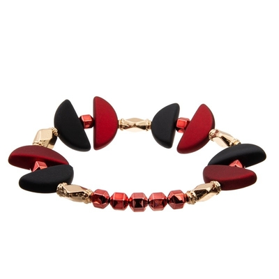Cor preta customizável de couro genuína do bracelete Multilayer do ofício da mão