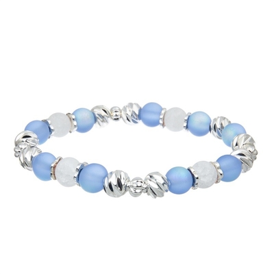 O bracelete empilhável de couro feito a mão do estilo da menina de Boho ajustou Bule para o presente do aniversário