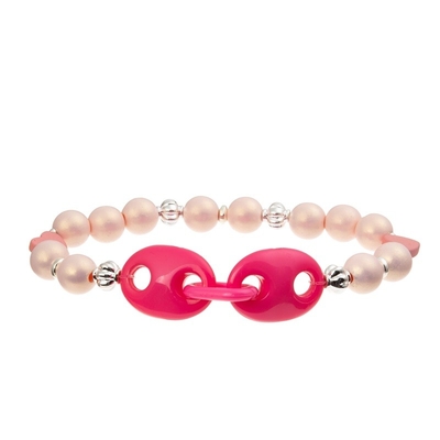 Zircão quadrado Crystal Stretchy Beads Handmade Bracelet para o jogo de partido das mulheres